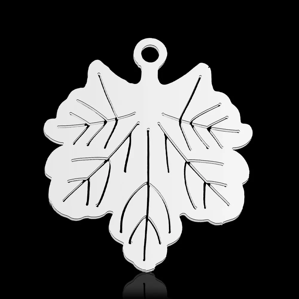 10pcs/lot 316 Stainless Steel Dog Bee Africa Map Ghost DIY Charm Pendant for Necklace Making Wholesale Waterproof