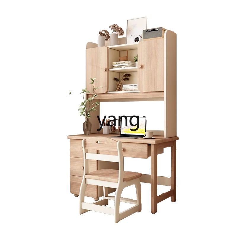 

LTT walnut desk student home solid wood computer desk bedroom home simple