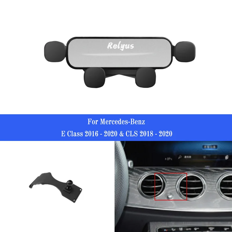 

Car Mobile Phone Holder Smartphone Mounts Holder Gps Stand Bracket for Mercedes Benz E Class W213 CLS C257 Auto Accessories