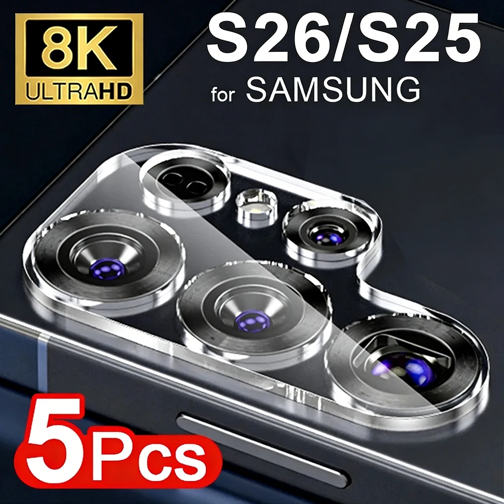Camera Protector for Samsung Galaxy S26 S25 S24 S23 S22 Ultra Plus S26U Back Camera Tempered Glass Cover Lens Protective Films