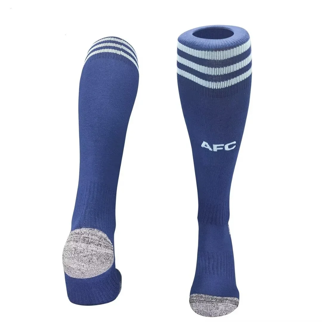 2024 Adult Men kids Anti-slip  Sport Outdoor soccer Sock League Club ARS gunners Fan home away Towel Bottom Socks