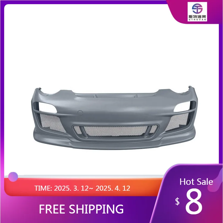 

Original Quality 911 997.2 Front Bumper Upgrade GT3 Style Bodykit Bumpers Body Kits for PorscheS 2009-2012