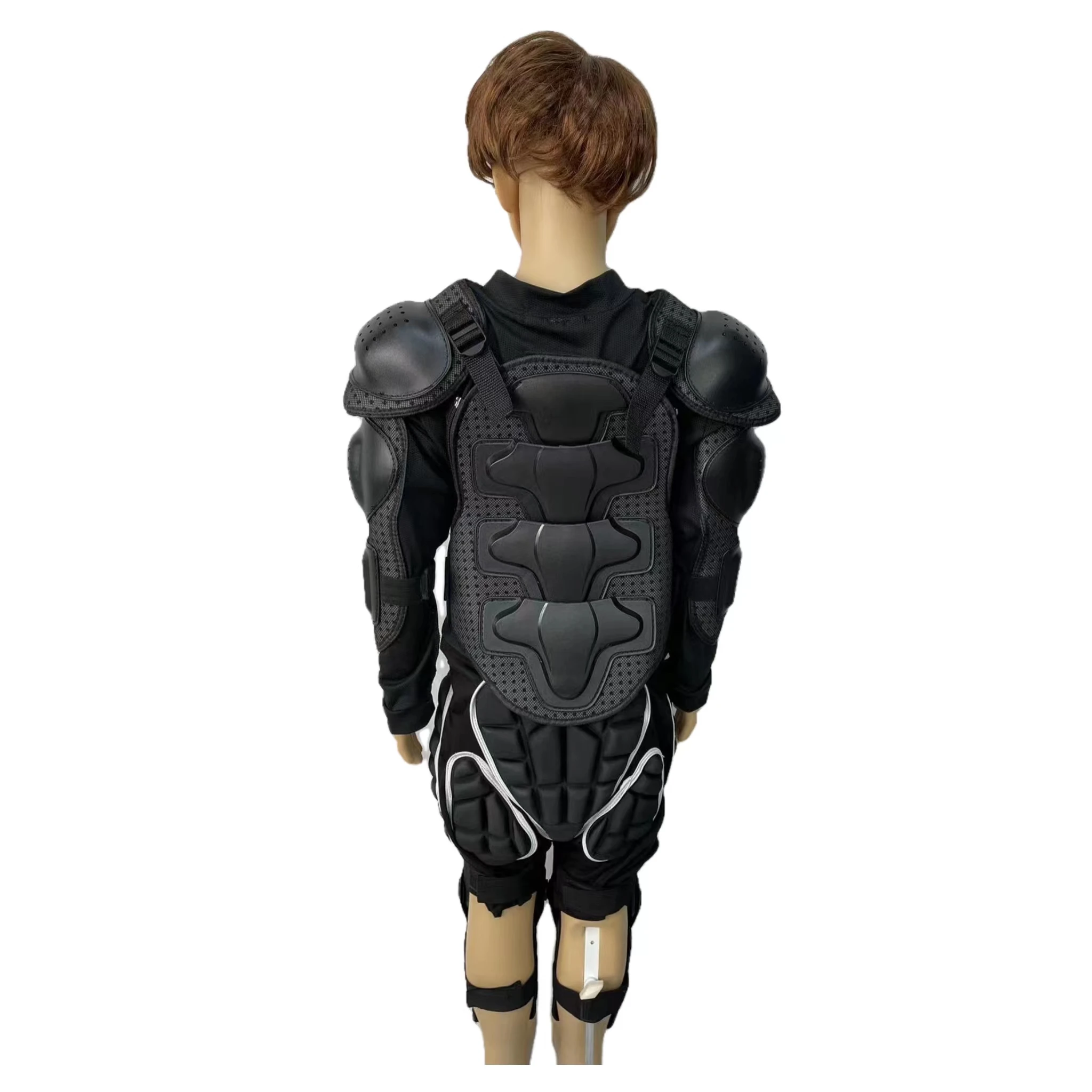 For 1-1.55 meters tall boy or a girl child protection cross-country motorcycle body armor vest ski ski elbow knee nursing