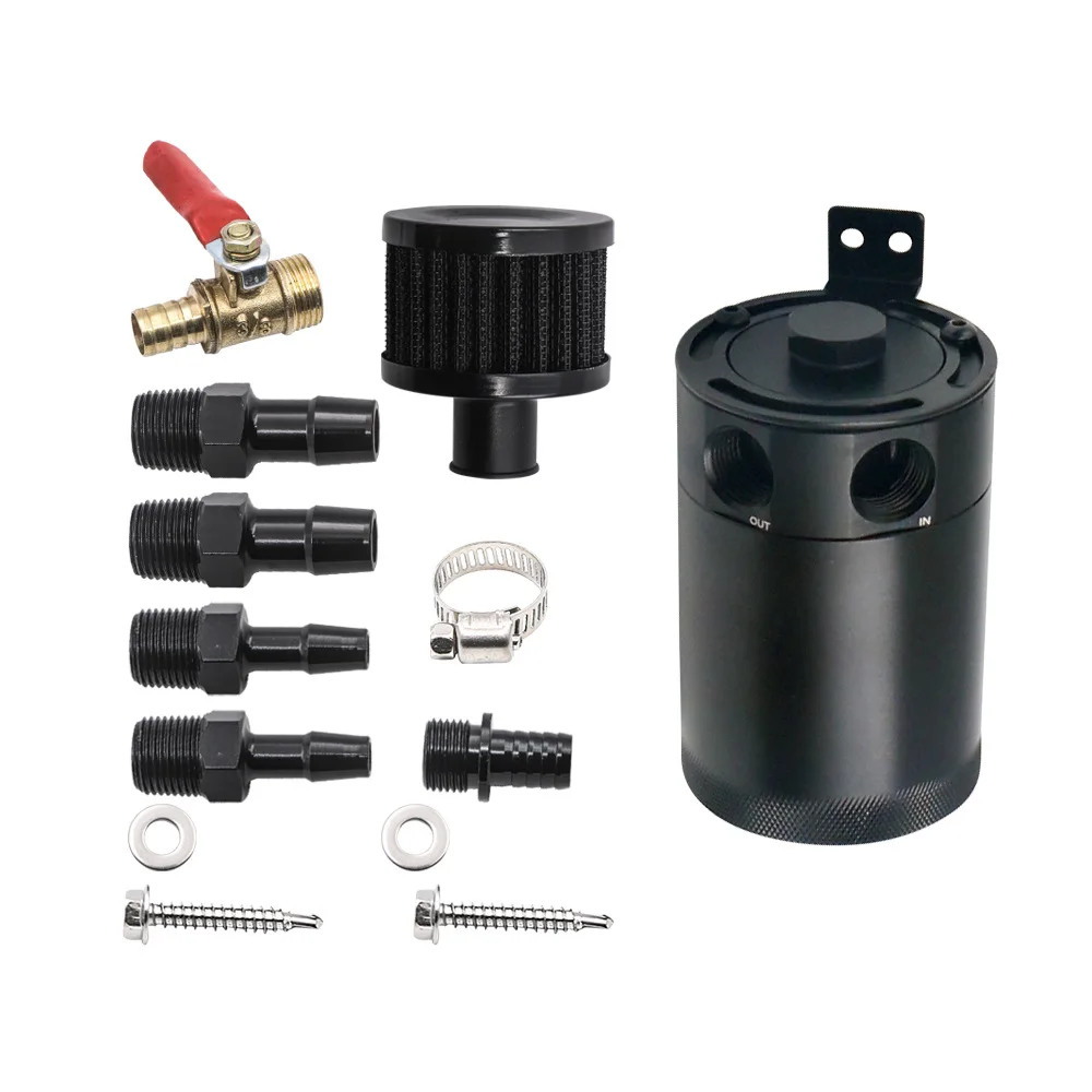Oil pot Two-hole high double-channel exhaust gas circulation with air filter Multi-color oil breathable pot