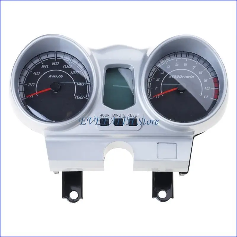 124B Universal Motorcycle Digital Dashboard Speed Meter High Visibility LCD