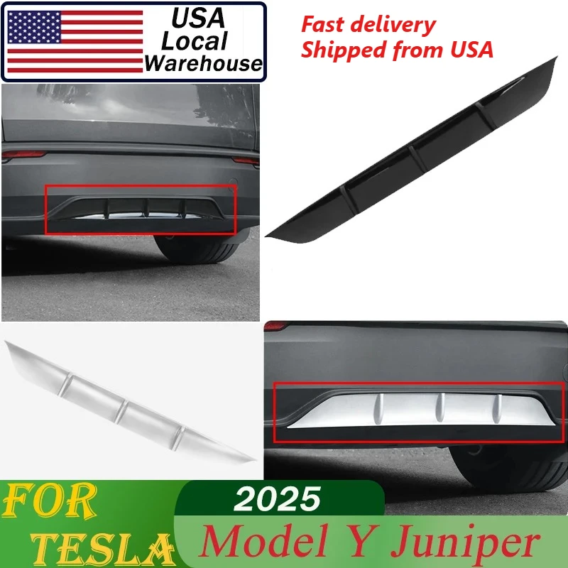 

Задний бампер для Tesla Model Y Juniper 2025, сплиттер, спойлер, нижняя защита, BodyKit, модификация, внешний вид, местный США