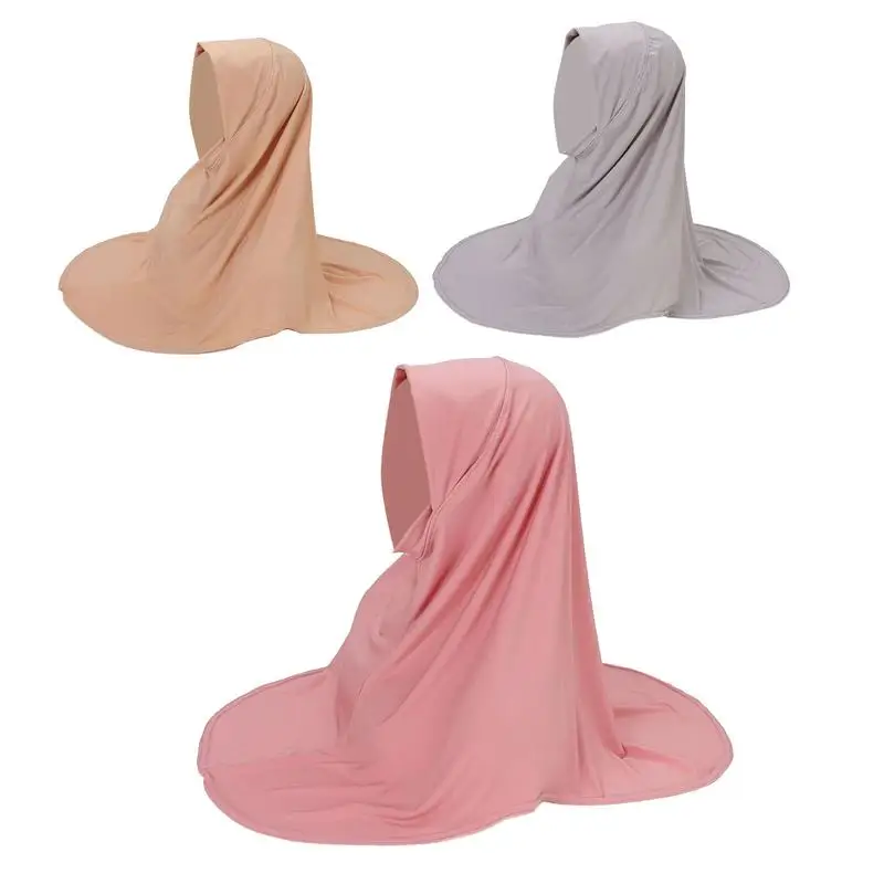 

Hijab Scarf For Women Stylish Breathable Elegant Hijab Scarf Lightweight Sheer Non-Slip Accessories For Daily Wear Prayer