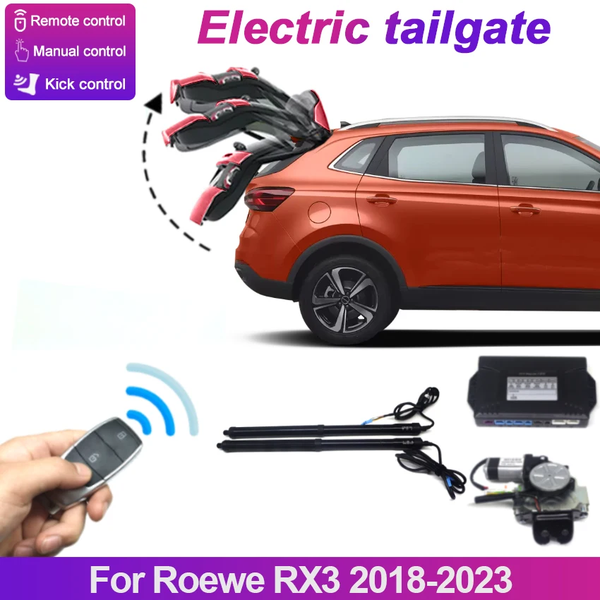 Dla Roewe RX3 2018-2023 elektryczna klapa bagażnika ulepszony czujnik kopnięcia automatyczna tylna klapka podnośnika części samochodowe