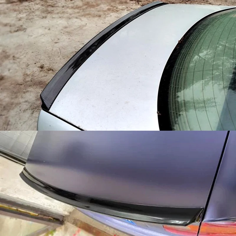 For BMW E46 1998-2004 Year 3 Series M4 Style Trunk Spoiler ABS Plastics Rear Wings Exterior Decoration Car Styling