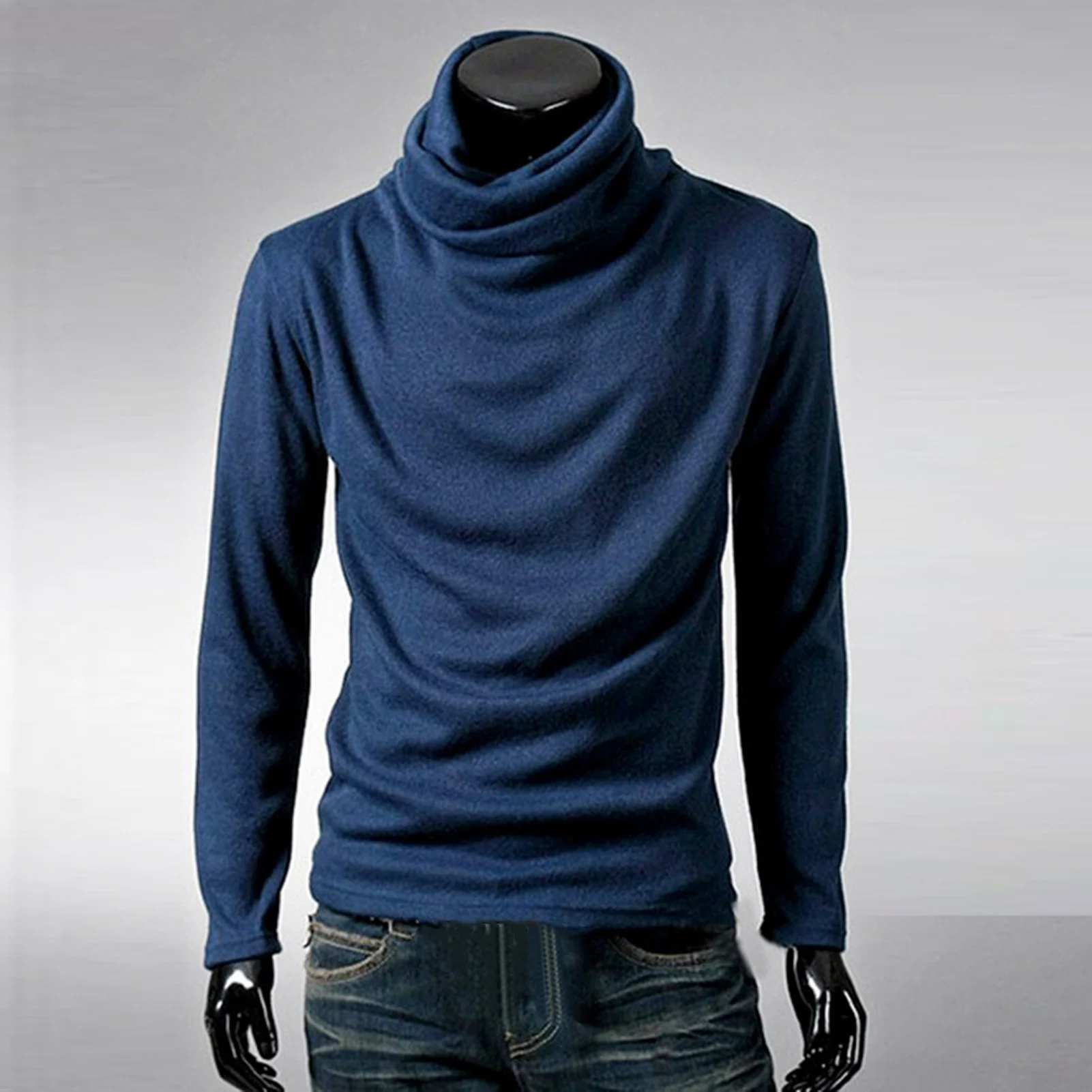 Men Sweatshirts Long Sleeve Diagonal Zipper Cotton Sports Hoodie Coat Top Hoodies Male