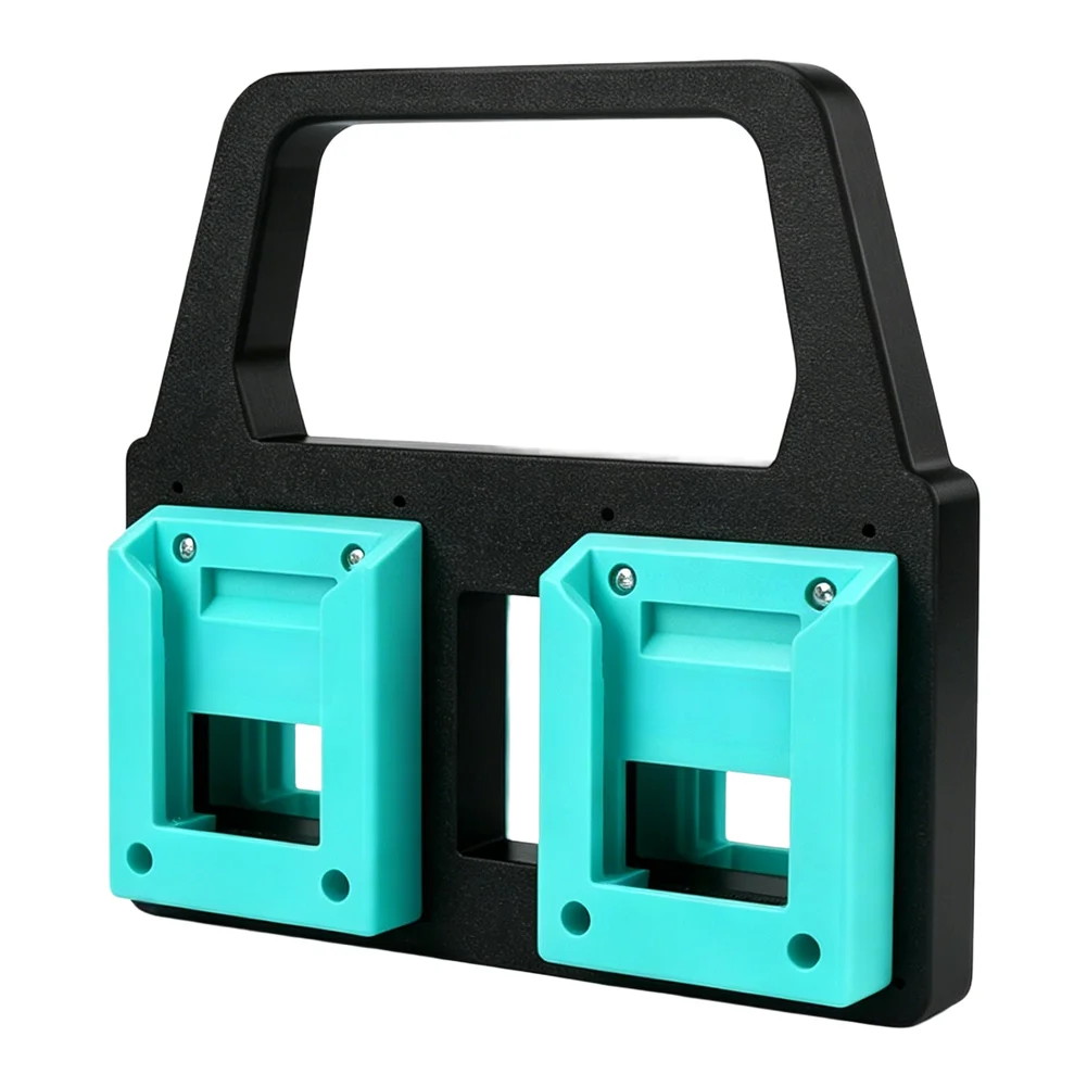 Blue Green Plastic For Battery Holder Organizer Rack 2 4 6 Slot Storage Case For For Dayi For A3 Power Tool Accessories Anti Sli