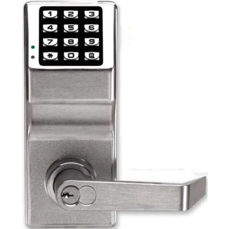 

DL2700IC/26D Trilogy T2 Durable Electronic Digital Lock, Satin Chrome , Standard Interchangeable Core, 6/7-Pin