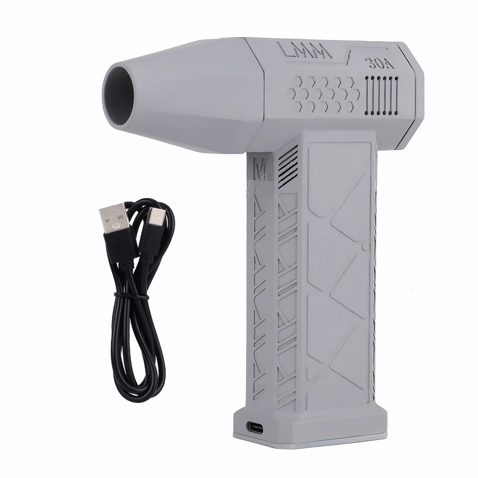 

Mini Turbo Jet Fan 130000RPM Wind Speed 45m/s Brushless Motor Handheld Duct Fan High-Performance Cyclone Turbo Electric Blower