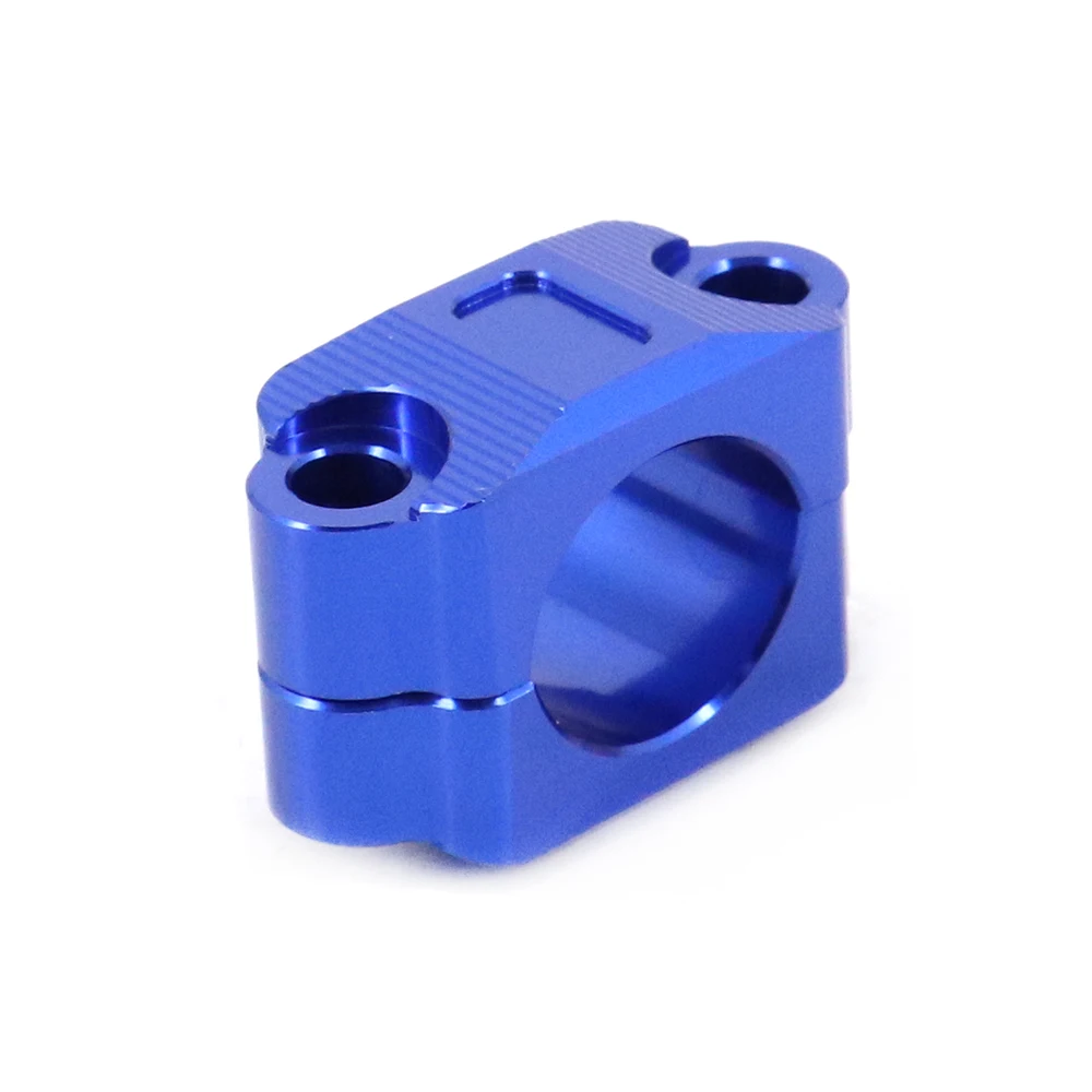 Motorcycle HandleBar Fat Bar Mount Clamp Adaptor Risers Adapter For 22mm Diameter Universal Motorcycle Aluminum Alloy