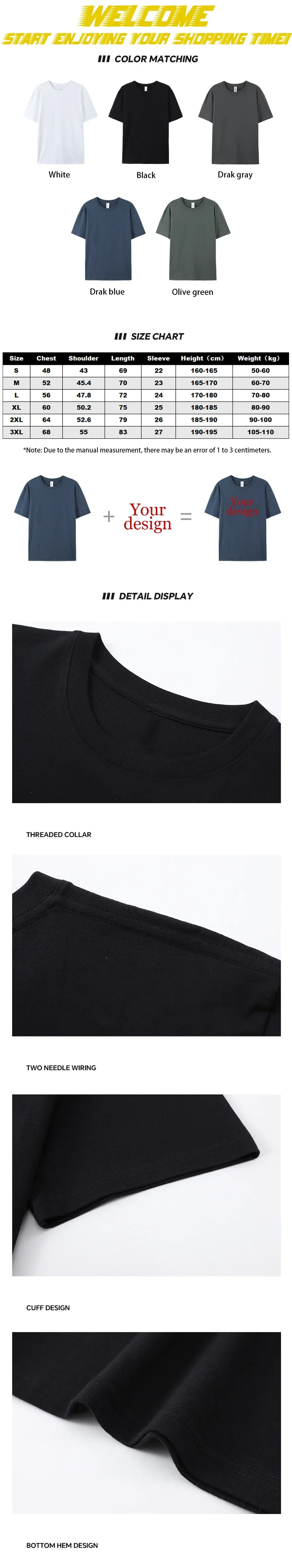 Japan-Sightseeing-Phrase T-Shirt für Damen und Herren, Sommer-Baumwoll-Grafik-T-Shirts, Erwachsenen-Streetwear, O-Ausschnitt-Oberteile, bequemes T-Shirt – Detail 1
