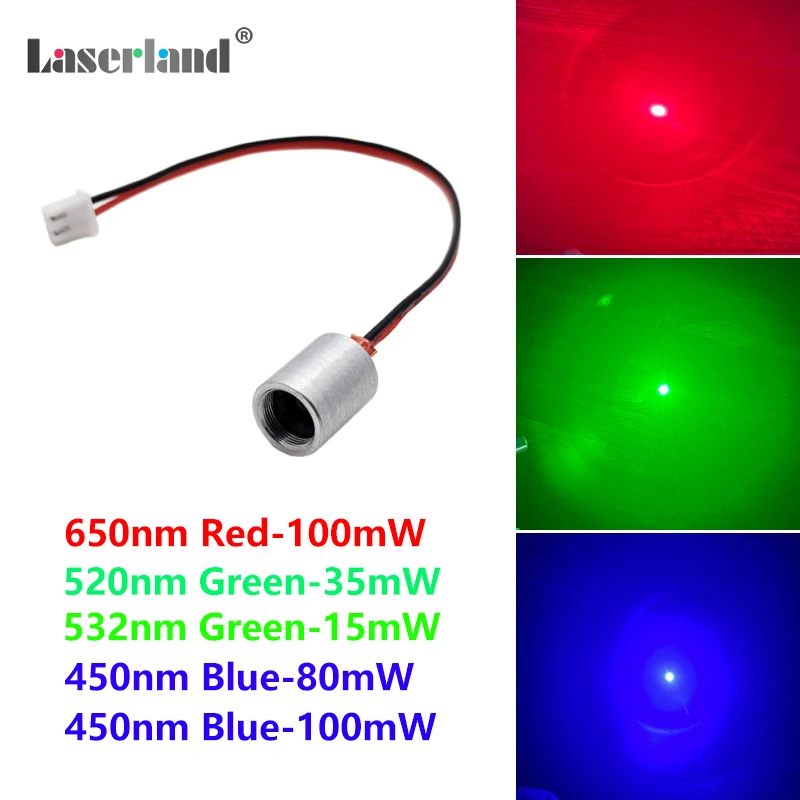 

12mm RGB Dot Laser Module for Lawn Stage Effects with no Driver
