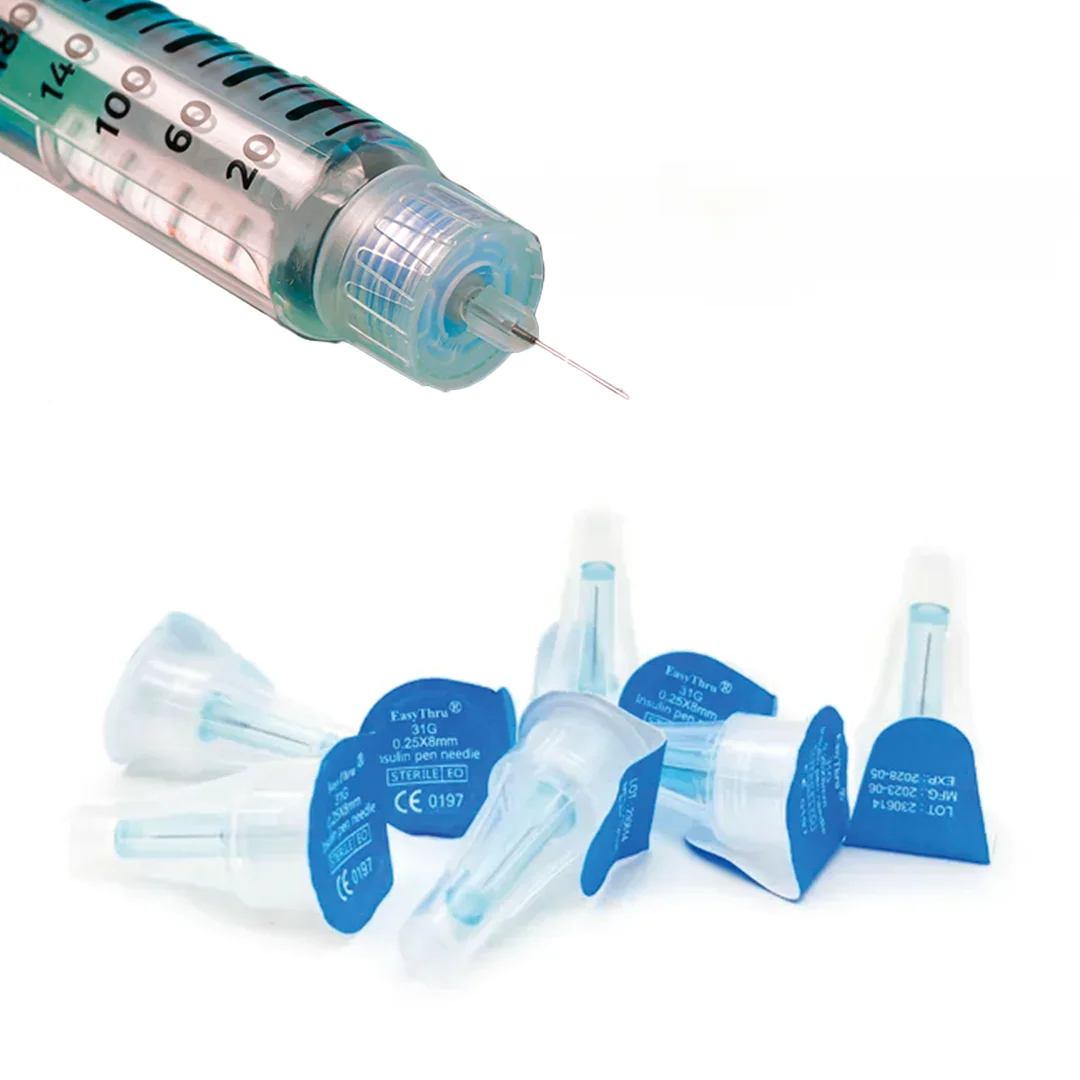100개입 팩 32g 4mm 31g 5mm 6mm 8mm 인슐린 펜 니들 (일반 펜, 수의... - 4