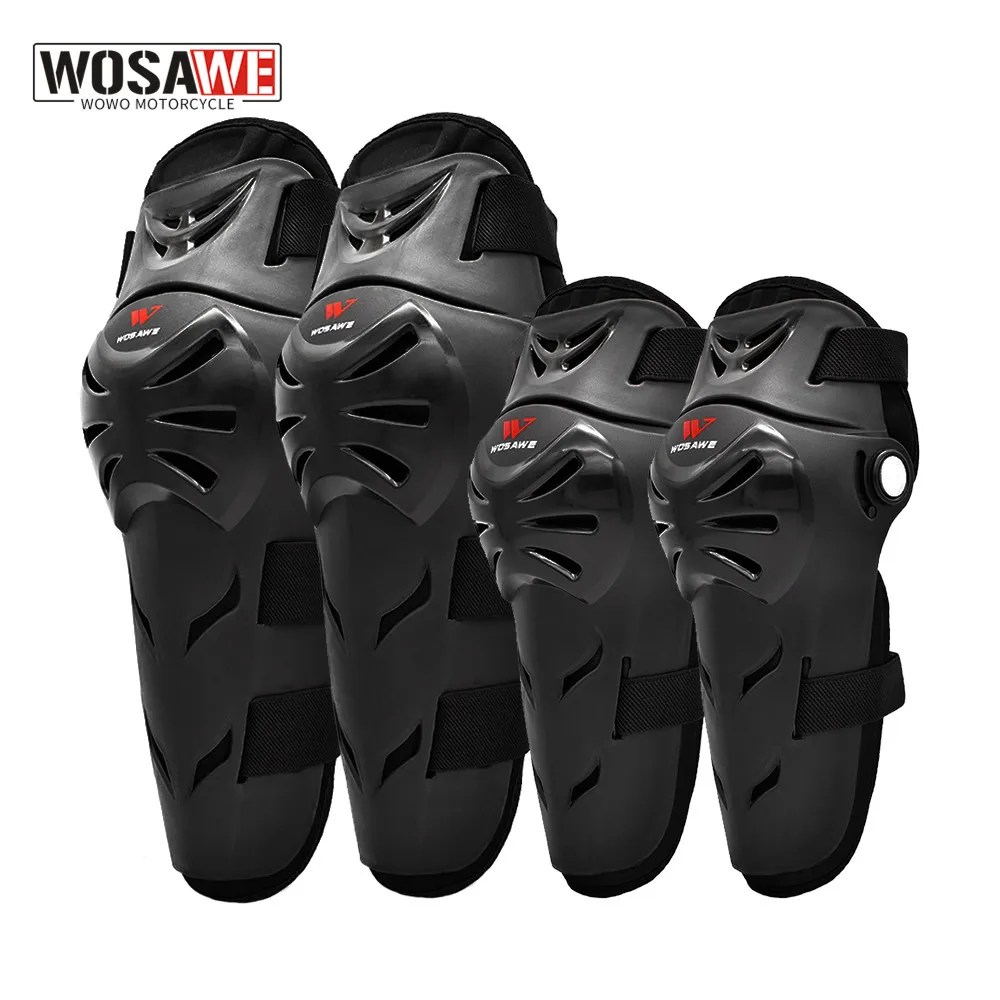 

WOSAWE MTB Motorcycle KneePads ElbowPads Motocross Knee Protection Moto Racing Protective Guard Gear Motorbike Knee Elbow Pads