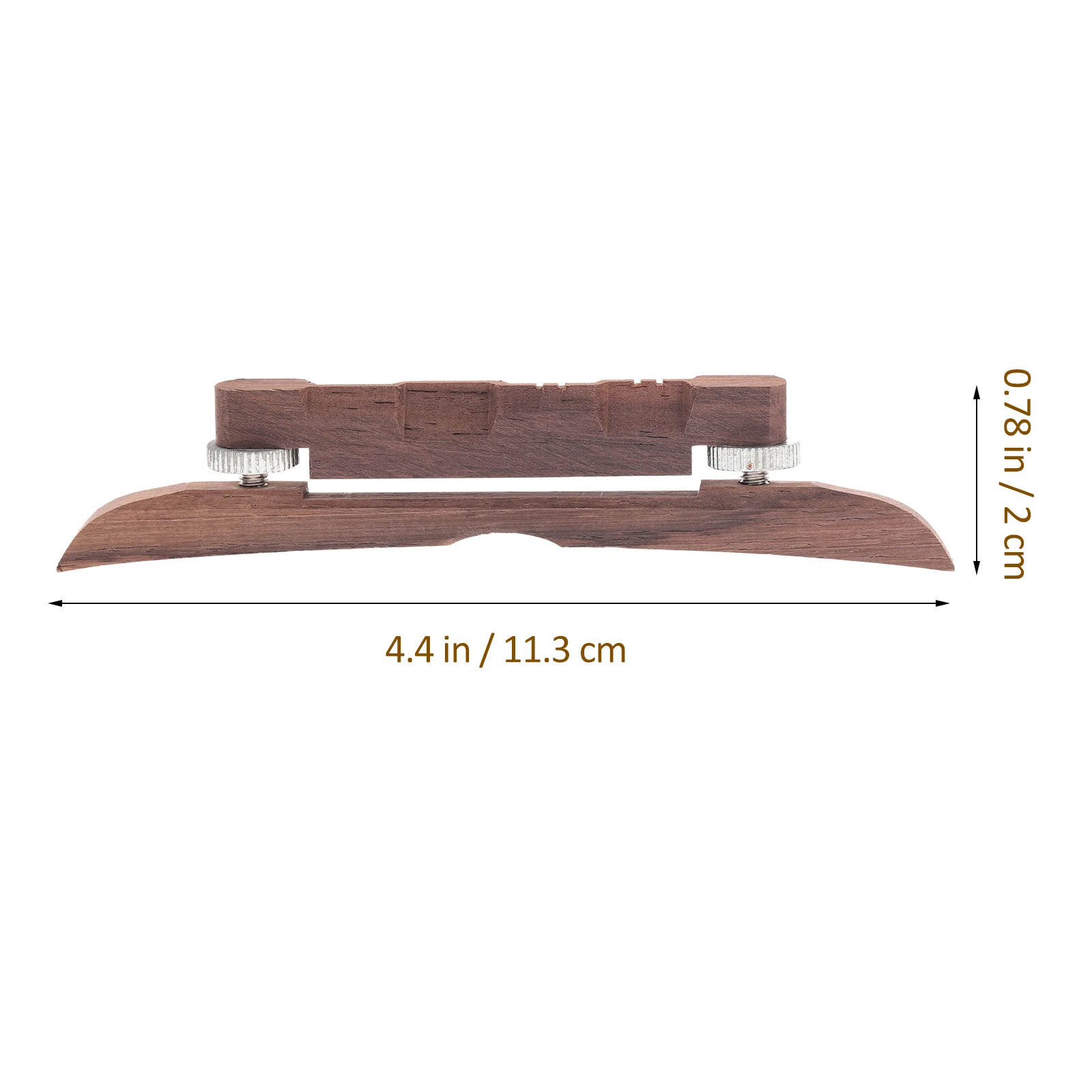 

Adjustable Bridge Arched-top Mandolin Ebony Rosewood for Accessory
