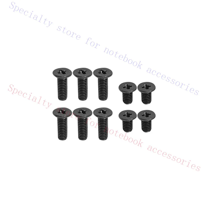 10pcs Laptop Bottom Case Screws For LENOVO IdeaPad 3-14ADA05 3-14ARE05 3-14IGL05 3-14IIL05 3-14IJL05 3-14IML05 3-14ITL05