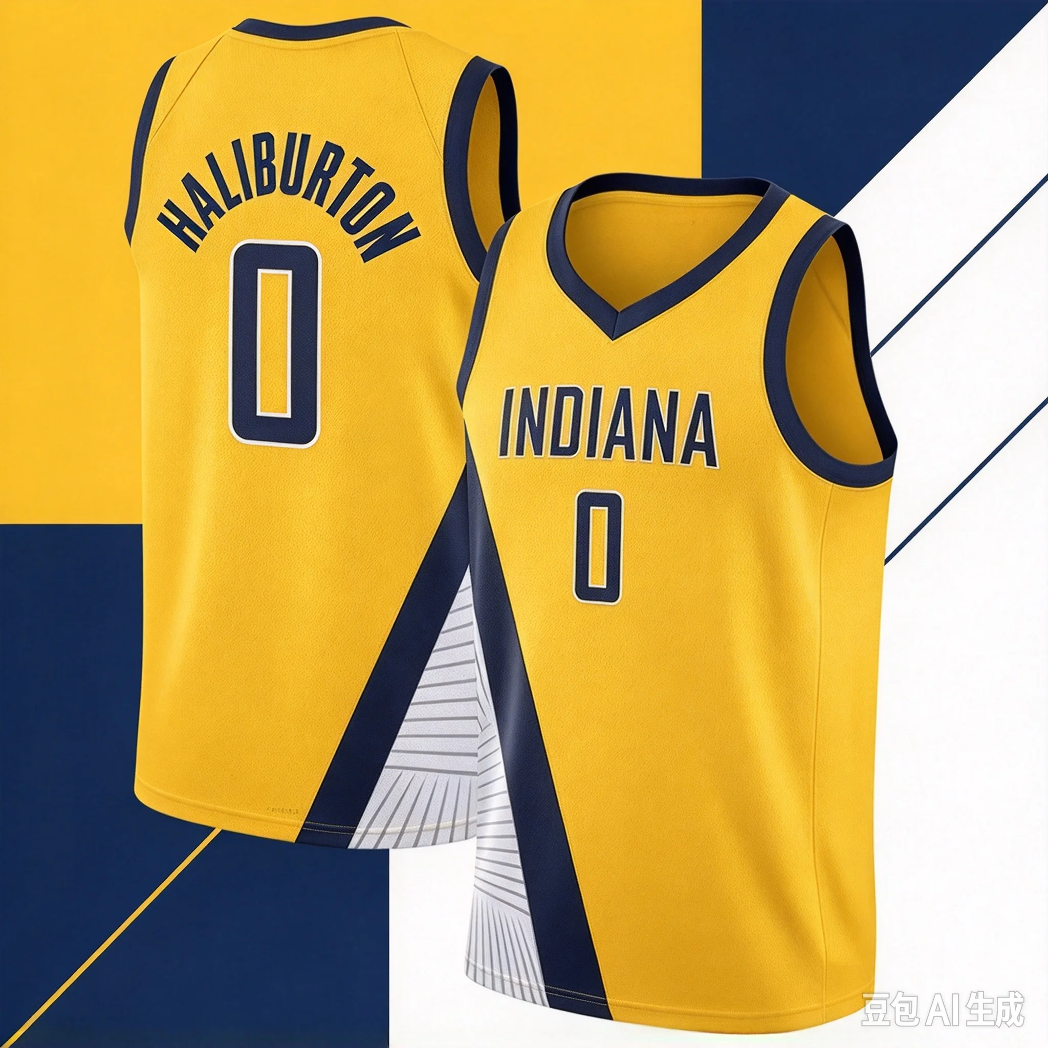 0 Haliburton Basketball Jersey Indiana Sleeveless Tank Top Quick Dry Sport Streetwear Fans Training Vest Yellow Family