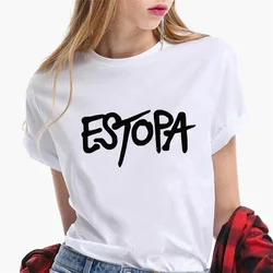 Estopa Tee women summer designer t-shirts girl harajuku clothing