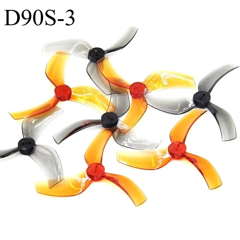 

Пропеллеры GEMFAN Qianfeng D90S трехлопастные ProTek35 (передний и задний) для 3,5-дюймовых FPV-дронов