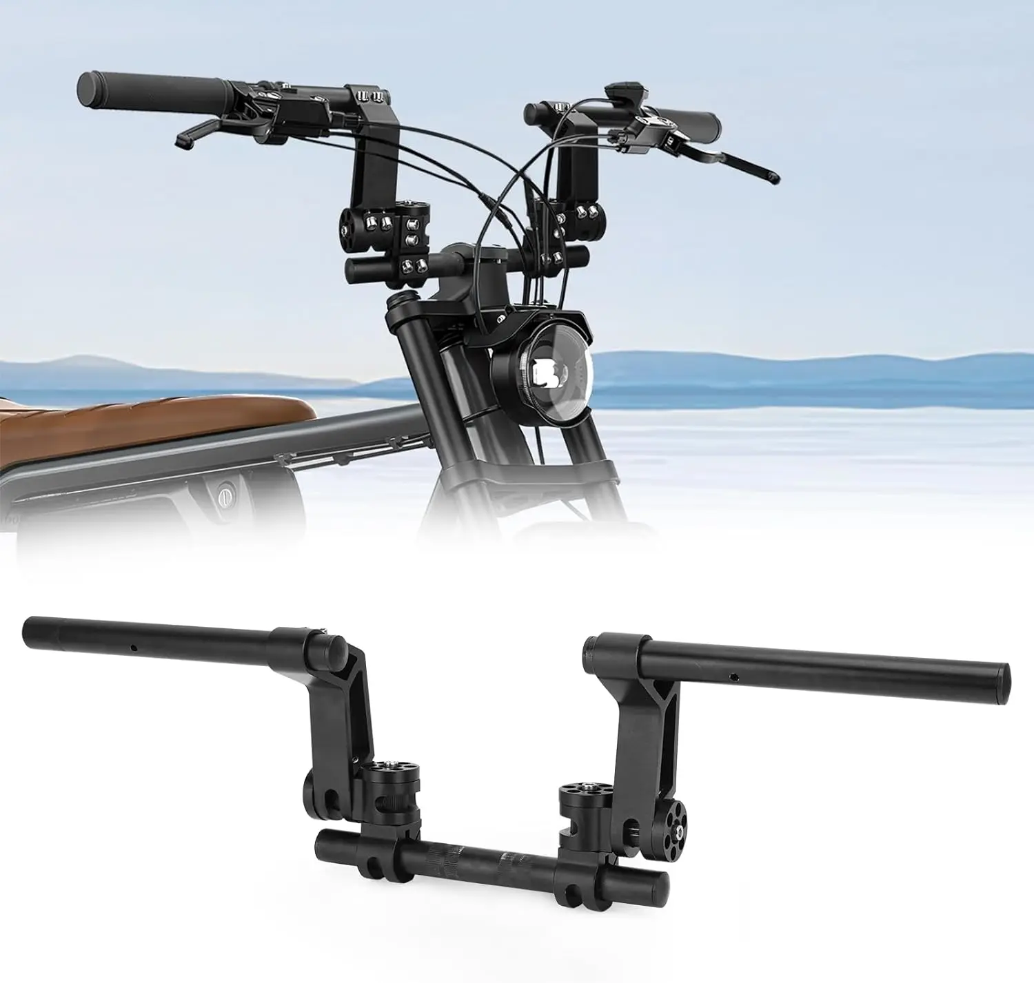 

Руль для серии Super 73 ZX/S2/S1/RX/Adventure, алюминиевый руль 22 мм, прочная замена ручки, аксессуары для электронного велосипеда