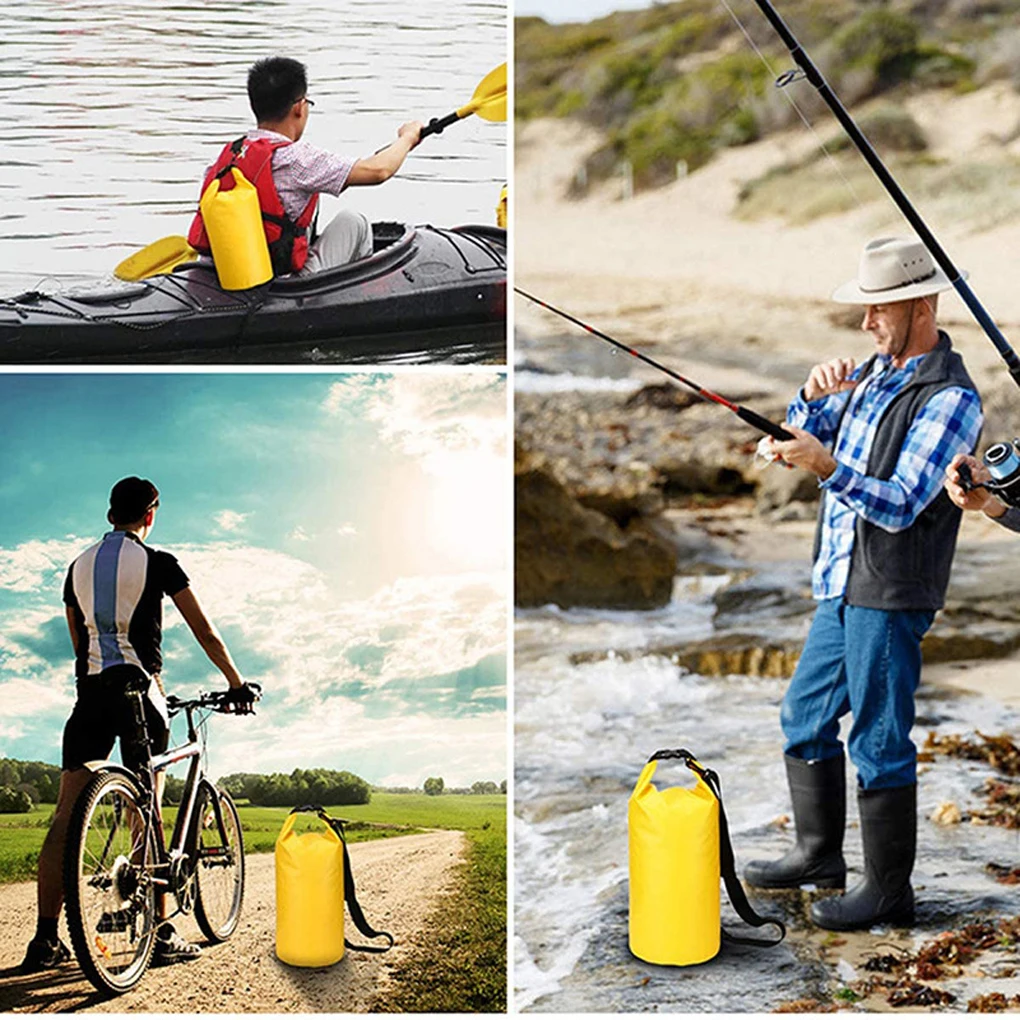 20L Beach Swimming Bag Clothes Dry Bag Portable Waterproof Storage Pouch Organizer Swimming Drifting Kayaking Bags Water Sports