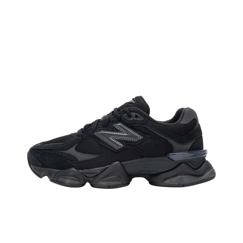 Chaussures de course New Balance NB 9060 unisexe, tige basse, noir U9060ZGE 1