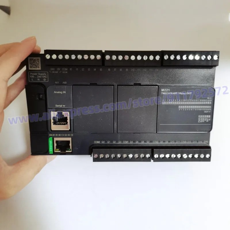 New Original TM241C40R TM241C40T TM221CE24R TM221CE40R TM221CE40T EGX150 TM4ES4,  programmable controller Fast  Shipping