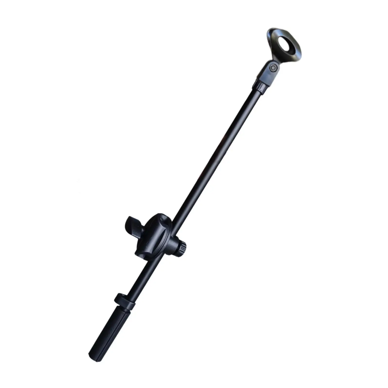 360 Degree Rotating Microphone Crossbar with Phone Mount for Streaming Gaming Podcast and Desktop Recording Setup