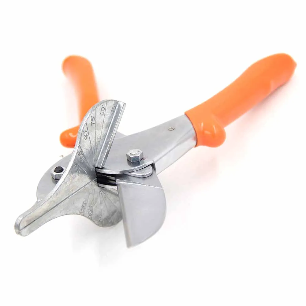 Imagem -03 - Multi Ângulo Miter Shear Cutter Tesoura Ajustável com Lâminas Ferramentas de Corte Manuais para Projetos Faça Você Mesmo 45135 Graus