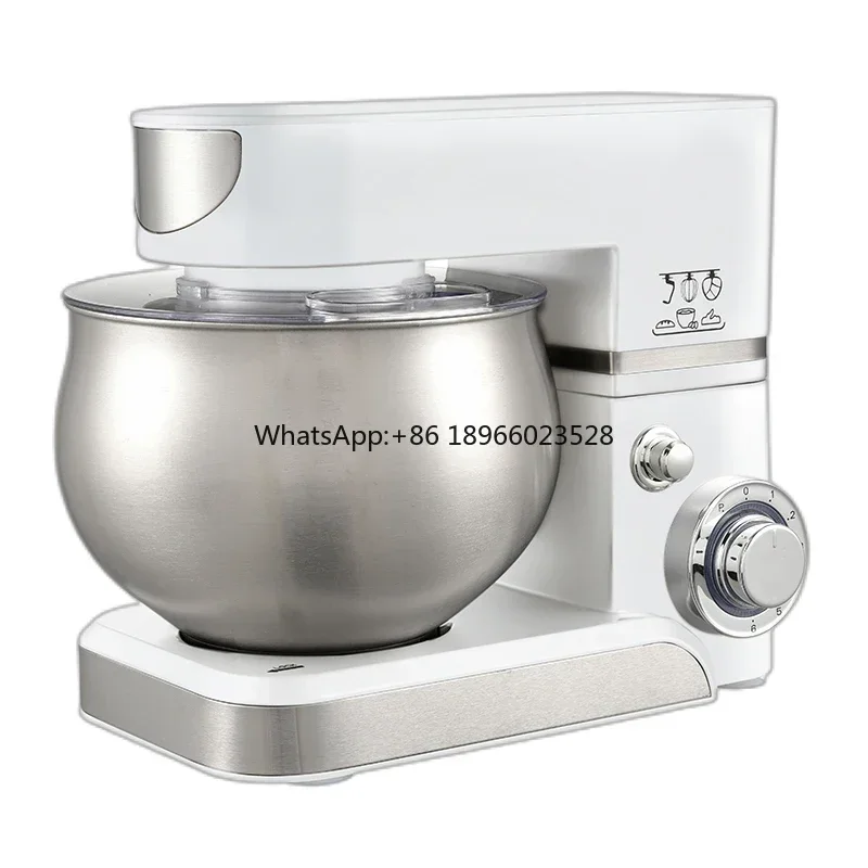 Westchef 2022 New Style 1000W 6 Speeds Mixer Planetary 5L Planetary Mixer Food Mixer