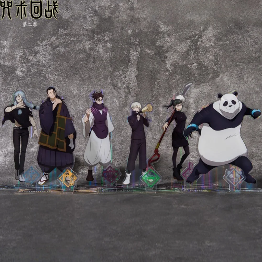 Nowy Oryginalny Licencjonowany Standee Akrylowy z Laserowym Światłem z Jujutsu Kaisen Sezon 2 - Zdarzenie Shibuya - Satoru Gojo