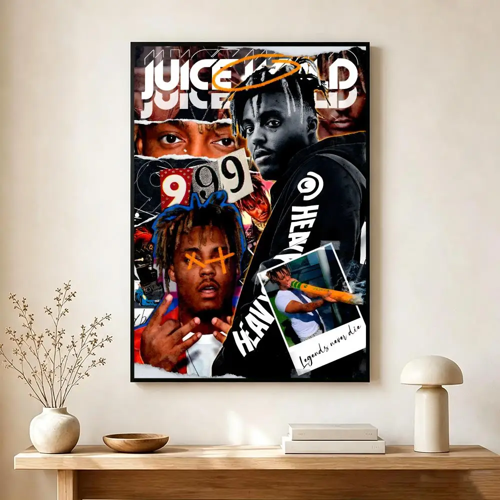 emotional rapper J-Juice WRLD Poster Modern Home Decoration Interior Design & Contemporary Wall Art Collection