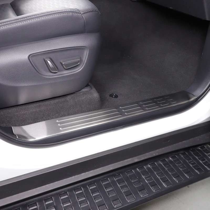 

Suetlcoity для Toyota Land Cruiser Prado 250 LC250 2024-25, дверь автомобиля, педаль, накладка на порог, аксессуары для интерьера автомобиля