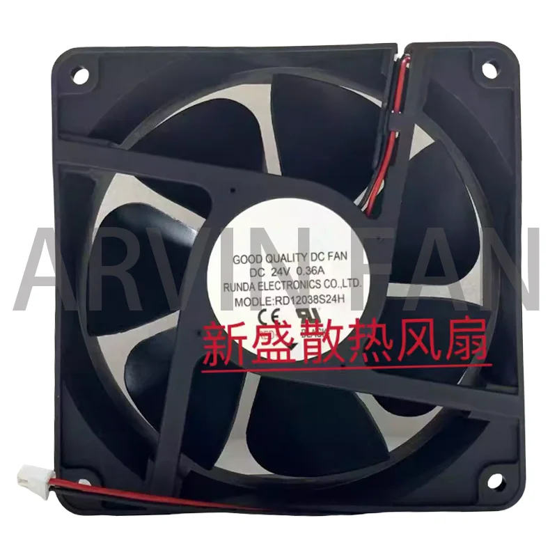 

Brand-new RD12038S24H 24V 0.36A 12CM Inverter Cooling Fan