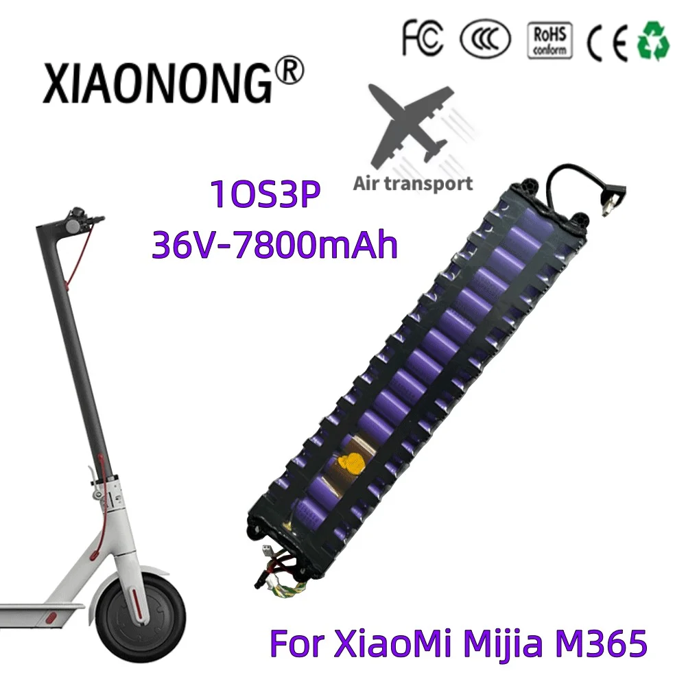 

36V 7.8Ah ForXiaomi M365 Pro Special battery pack 36V battery 7800mAh Riding 40km +BMS electric scooter battery