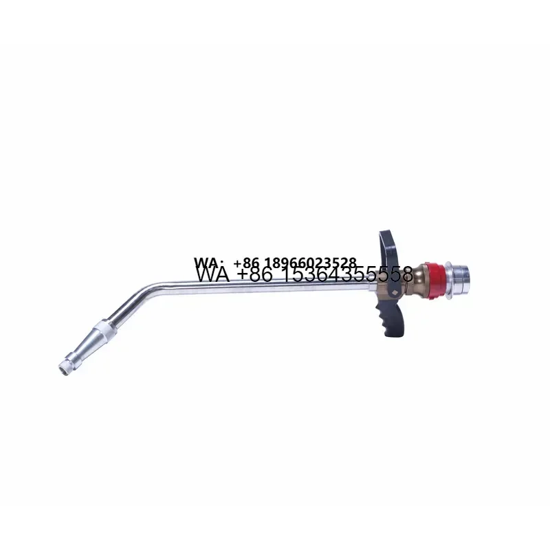 Wmwmnu for QLD8A-ZJ Aluminum Stainless Steel Corner Fire Nozzle with 360 Degree Swivel Spray