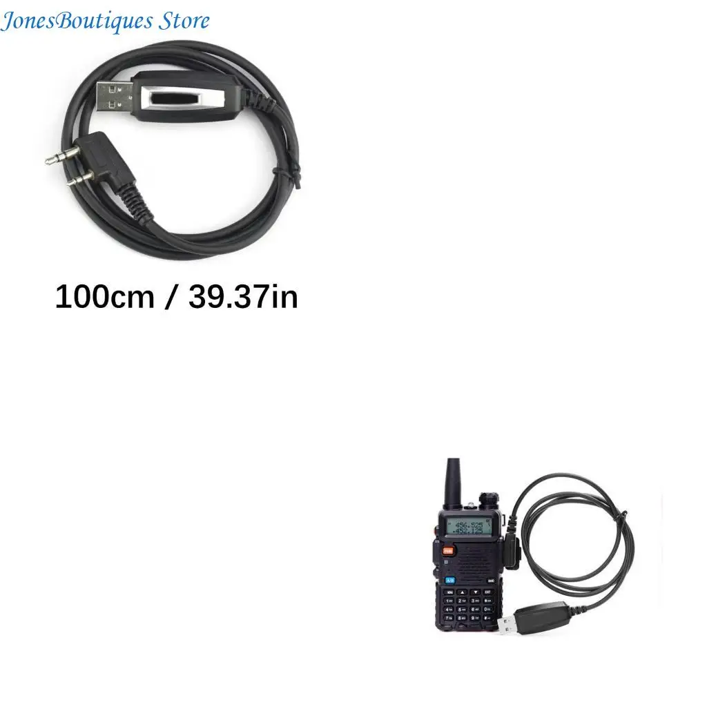 

Fast Speed 100cm USB Programming Cord For Handheld Radio Programming And Two Way Radio Customization W8KE