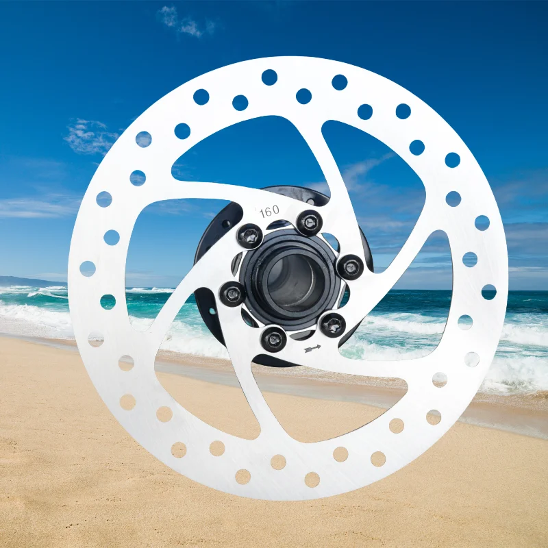 دوار فرامل قرص الدراجة ؛ 120 مم 140 مم 160 مم ، فتحة التثبيت 44 مم ، دوار الفرامل الهيدروليكية دوارات الدراجة الجبلية دوارات الطريق الجبلية #4