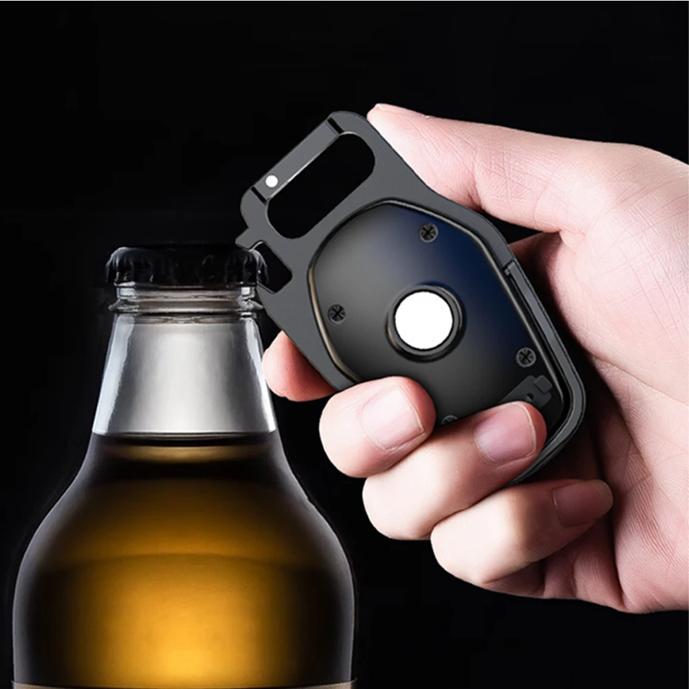 แบบพกพา USB ชาร์จพวงกุญแจความสว่างสูง LED การบํารุงรักษารถยนต์การก่อสร้าง Camping กระเป๋าฉุกเฉิน