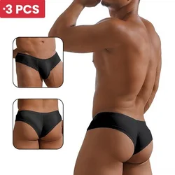 ADANNU Briefs Male Underwear Nine Solid Colors Insensitivity Skin-friendly Color With Zero Independent Codpiece Men Sport Short