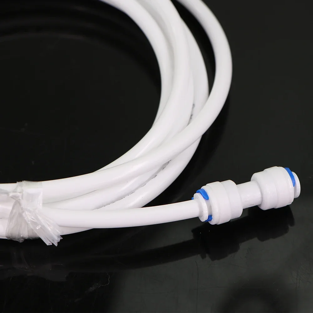Garten 1/4 Zoll und 3/8 Zoll Weißes PE-Rohr für Aquarium-Tropfbewässerung, Lebensmittelqualität Wasserreiniger-Rohr, Umkehrosmose-Wasserschlauch – Detail 3
