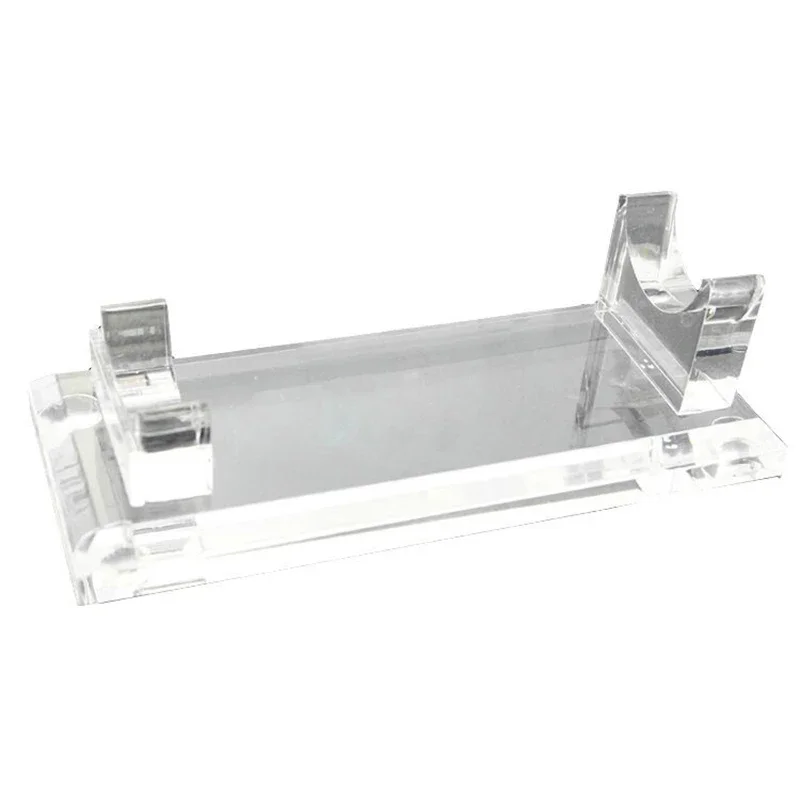 Acrylic Tattoo Machine Pen Holder Makeup Accessories Organizer Display Bracket Stand Permanent Tray Support Frame