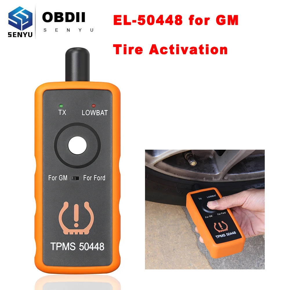 EL 50448 EL-50448 TPMS ل GM لأوبل مراقبة ضغط الإطارات الاستشعار TPMS تفعيل إعادة تعيين أداة + OEC-T5 TPMS الماسح الضوئي