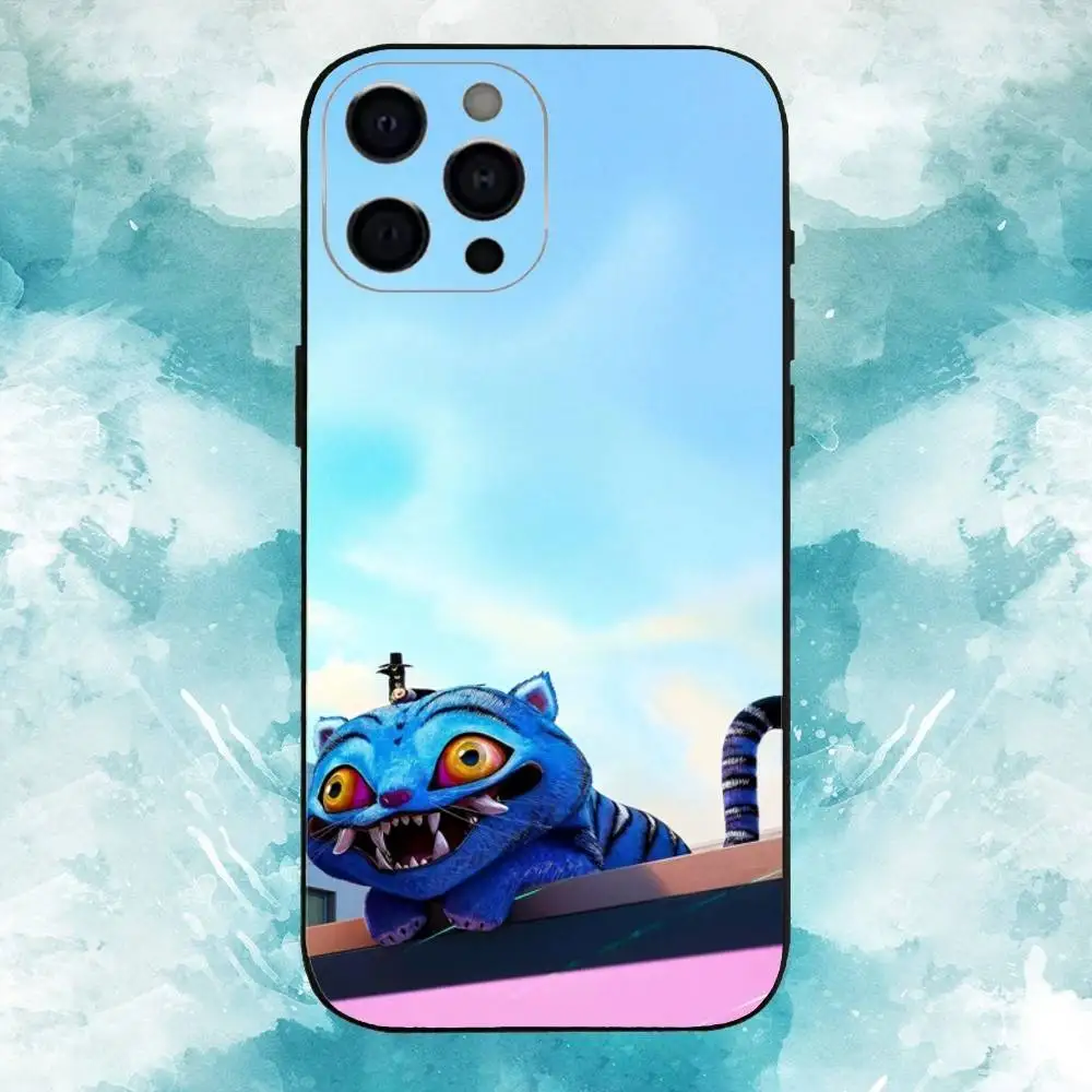 K-KPop 悪魔の虎 H-Hunters iPhoneケース iPhone 17,16,15,14,13,12,11 X XR Plus,Pro Max,XS対応 ソフトシリコン製 ブラックカバー