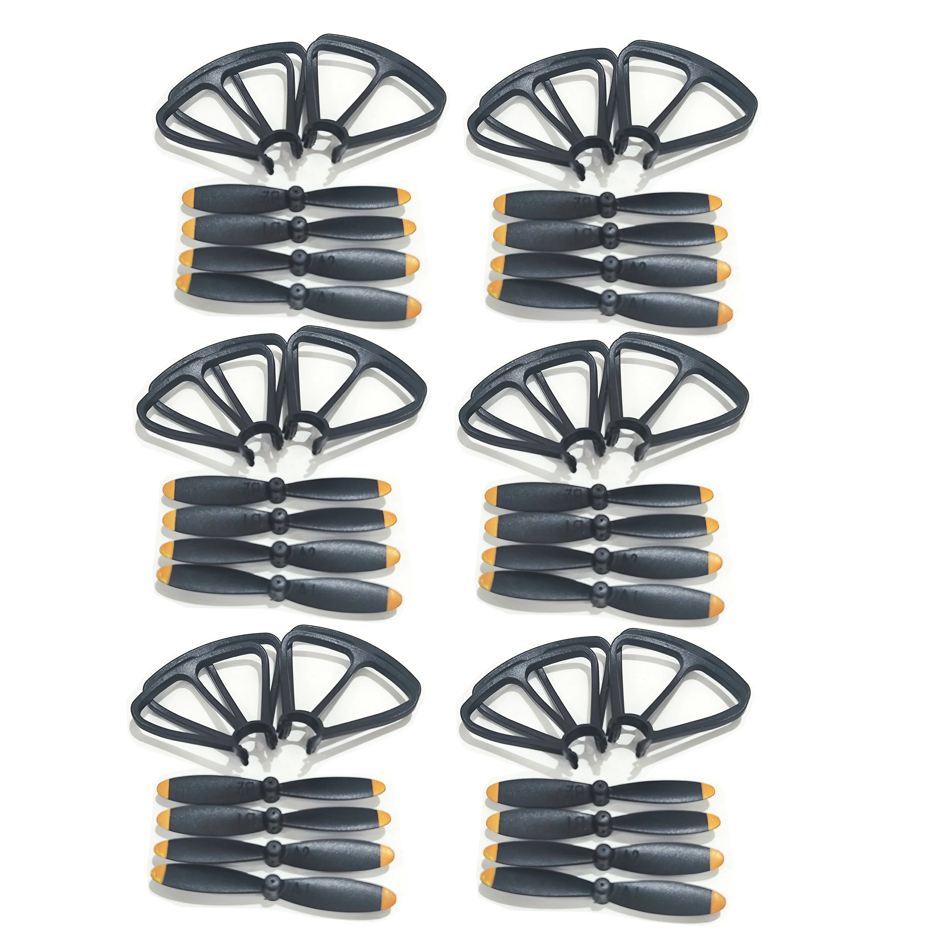 

4D-V30 CW CCW Защитная рамка для лопастей пропеллера для 4DRC V30 MINI Drone RC Quadcopter Оригинальное защитное кольцо с кленовым листом 48 шт.