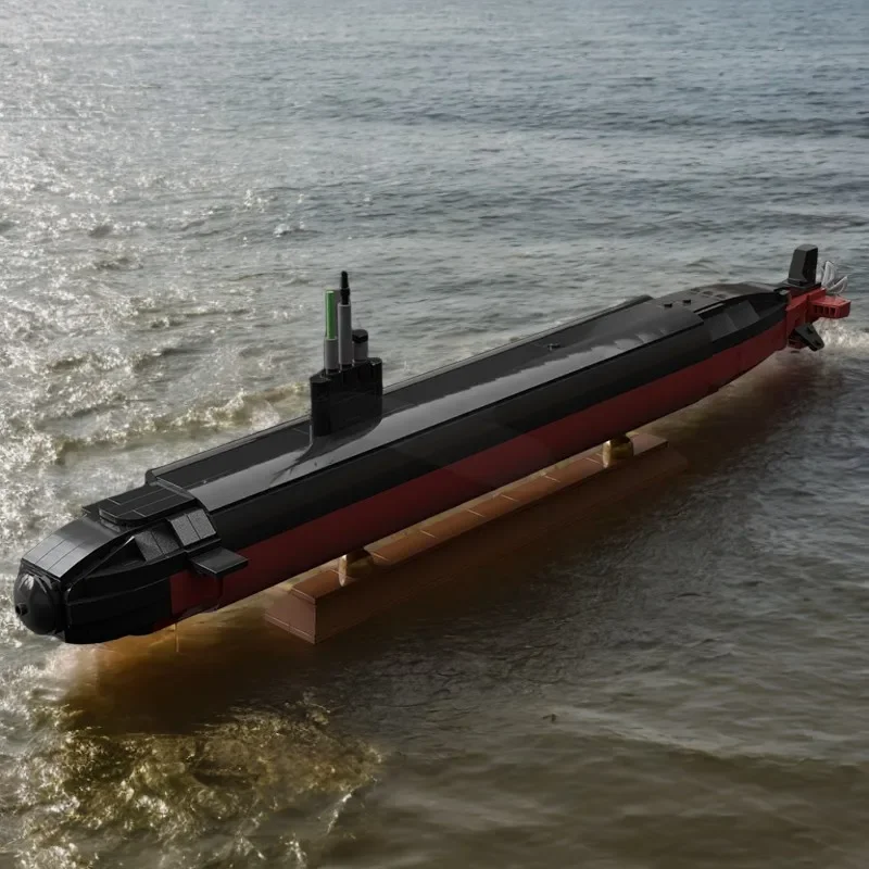 954 قطعة MOC لوس أنجلوس فئة الغواصة V2 بواسطة JREYDesigns – وحدات البحرية الأمريكية الغواصة نموذج نموذج اللبنات لتقوم بها بنفسك اللعب هدية